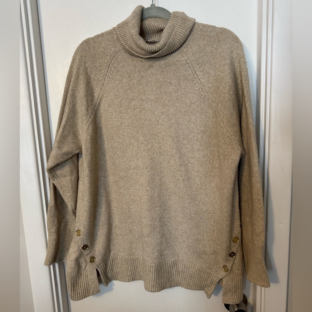 Michael Kors cowl neck sweater size XL (was just dry cleaned)